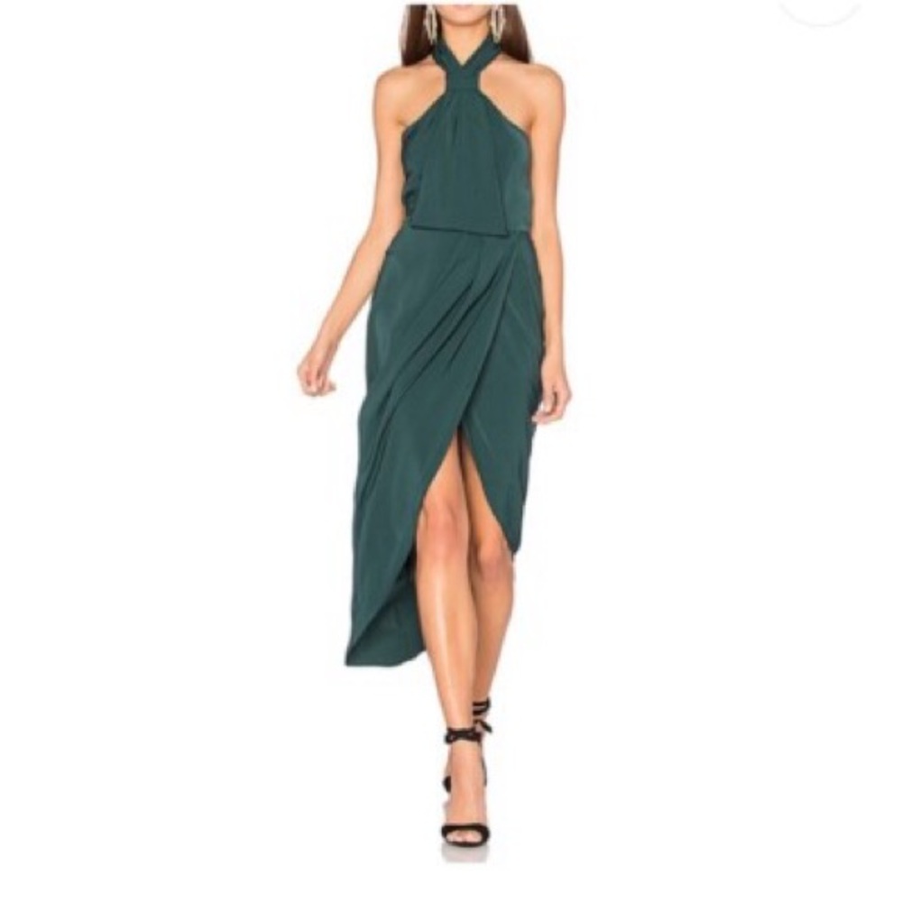 Shona Joy Emerald High Low Dress